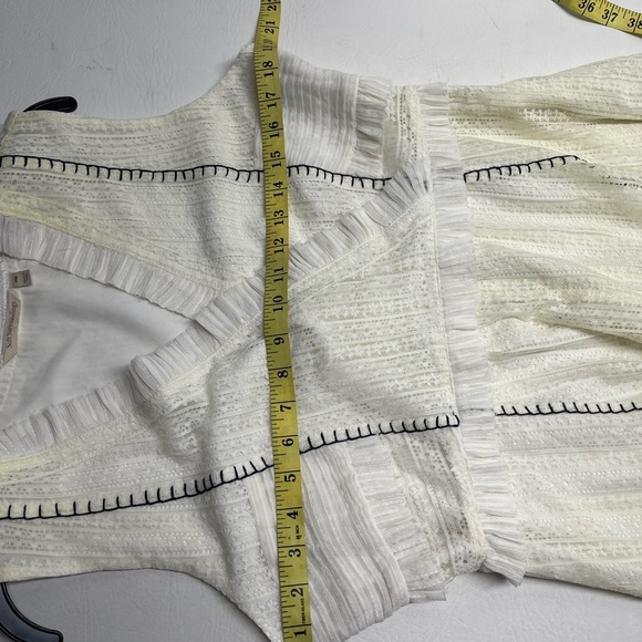 Soft Surroundings Dress Villette White Lace Summer Sz PM off white - Picture 8 of 11